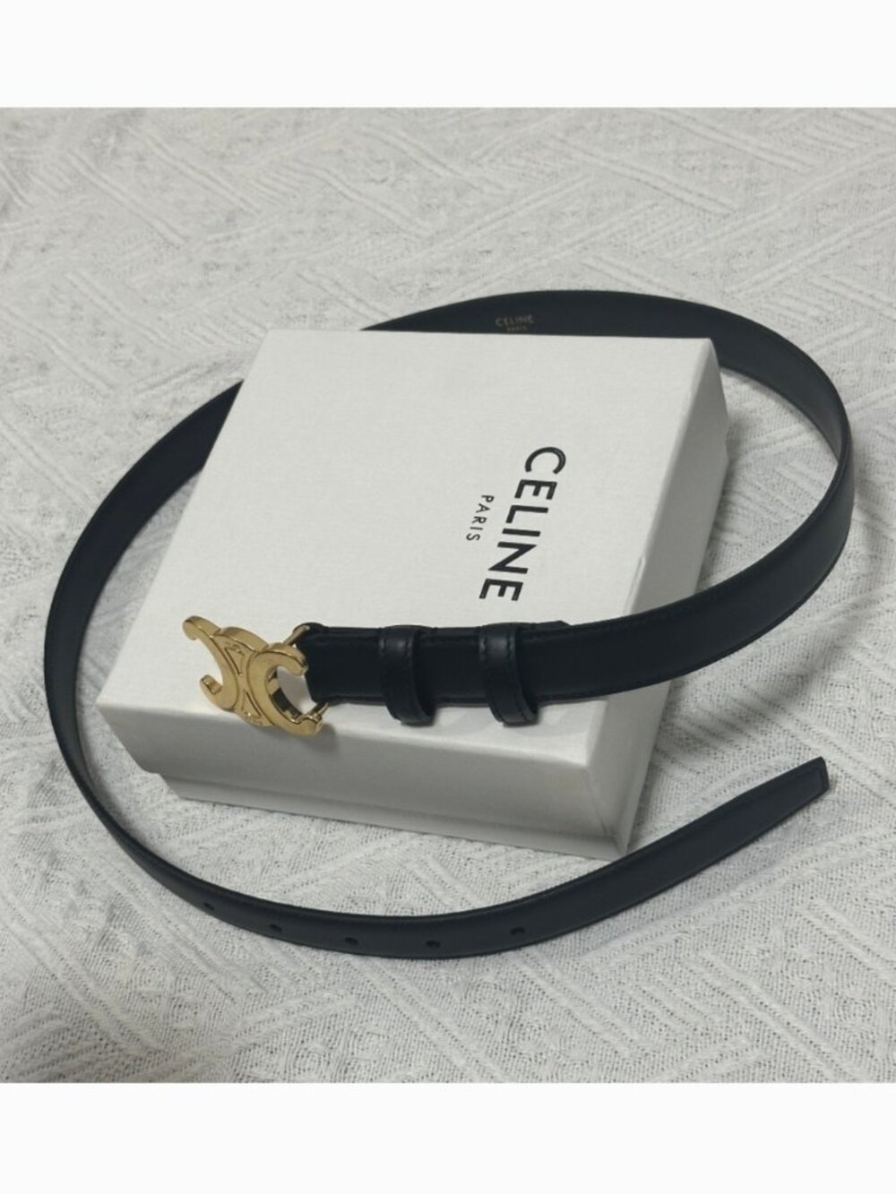 Black Celina belt